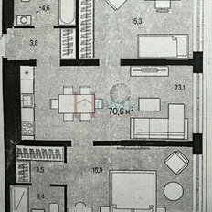 Квартира 70,2 м², 3-комнатная - изображение 5