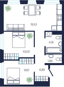 90,9 м², 4-комнатная квартира 7 098 000 ₽ - изображение 59