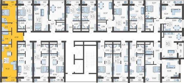 100 м², 2-комнатные апартаменты 29 000 000 ₽ - изображение 164