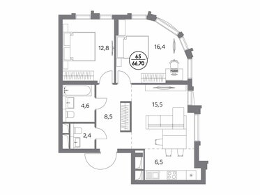 74,6 м², 2-комнатная квартира 36 106 400 ₽ - изображение 36