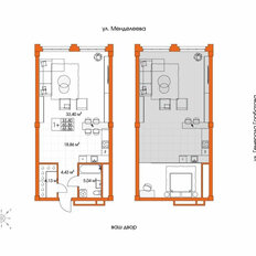 Квартира 65,9 м², 1-комнатная - изображение 2