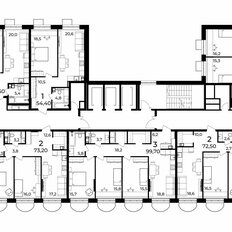 Квартира 108,6 м², 3-комнатная - изображение 2