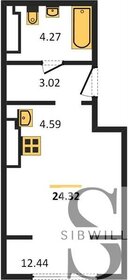 23 м², апартаменты-студия 3 890 000 ₽ - изображение 13