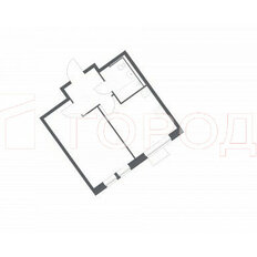 Квартира 33,2 м², 1-комнатная - изображение 4