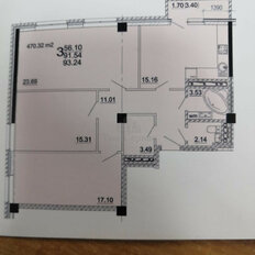 Квартира 94,2 м², 3-комнатная - изображение 1