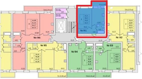 Квартира 42 м², 1-комнатная - изображение 2