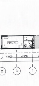 Квартира 26 м², студия - изображение 1