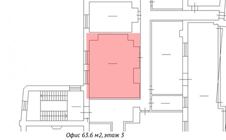 49,7 м², офис 91 945 ₽ в месяц - изображение 46