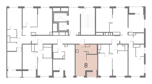 Квартира 25,4 м², студия - изображение 2