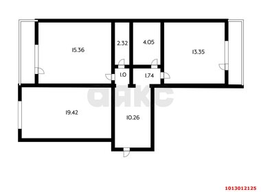 Квартира 67,5 м², 2-комнатная - изображение 5