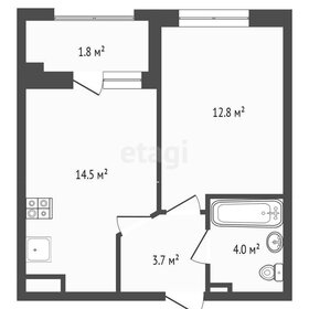 36,4 м², 1-комнатная квартира 5 290 000 ₽ - изображение 22