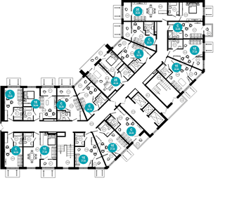 Квартира 24,1 м², 1-комнатные - изображение 2