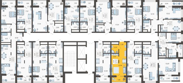 23,7 м², квартира-студия 10 648 896 ₽ - изображение 31