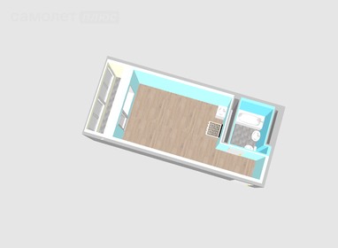 27,5 м², квартира-студия 3 550 000 ₽ - изображение 29