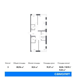 68,2 м², 3-комнатная квартира 14 765 001 ₽ - изображение 7