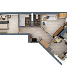 Квартира 54,5 м², 2-комнатная - изображение 3