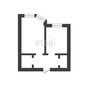 Квартира 46,6 м², 1-комнатная - изображение 1