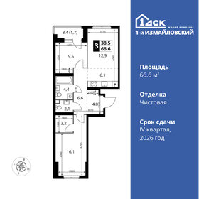 78,7 м², 3-комнатная квартира 20 150 000 ₽ - изображение 81