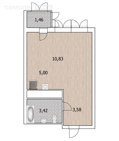 25,2 м², квартира-студия 3 500 000 ₽ - изображение 31