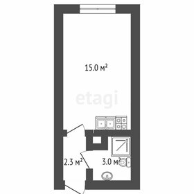 Квартира 20 м², студия - изображение 2