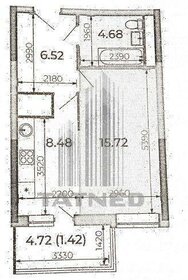 Квартира 36,8 м², 1-комнатная - изображение 1