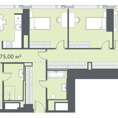 Квартира 151,4 м², 5-комнатная - изображение 3