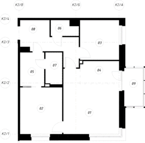 Квартира 67,1 м², 3-комнатная - изображение 2