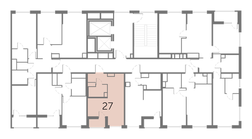 Квартира 25,3 м², студия - изображение 2