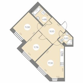 60 м², 2-комнатная квартира 9 100 000 ₽ - изображение 44