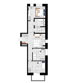 Квартира 79,9 м², 3-комнатная - изображение 2