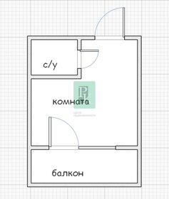 Квартира 22,7 м², 1-комнатная - изображение 1