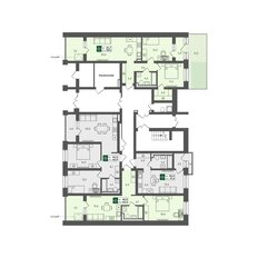 Квартира 61,7 м², 1-комнатная - изображение 3