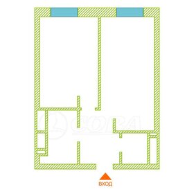 Квартира 46,3 м², 1-комнатная - изображение 1