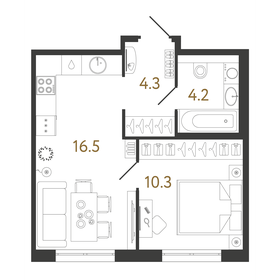 73,3 м², 4-комнатная квартира 10 150 000 ₽ - изображение 123