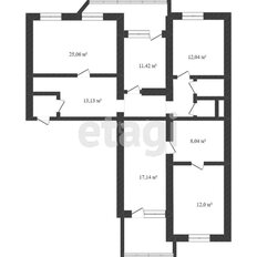 Квартира 226,6 м², 4-комнатная - изображение 2