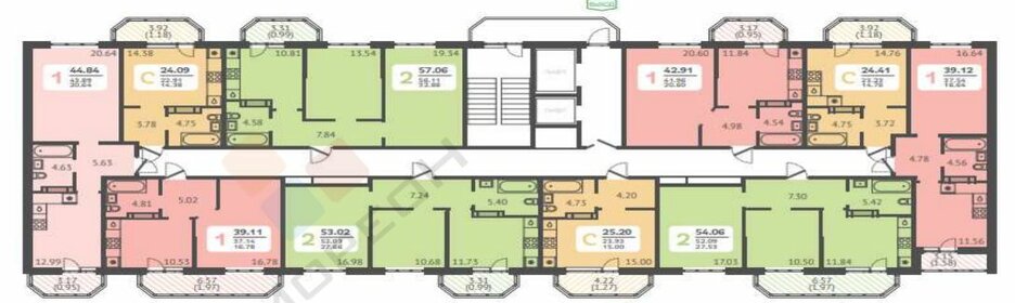 Квартира 39,1 м², 1-комнатная - изображение 2