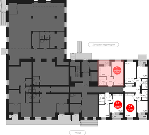 Квартира 35 м², 1-комнатная - изображение 2