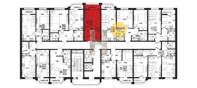 Квартира 26,4 м², студия - изображение 2