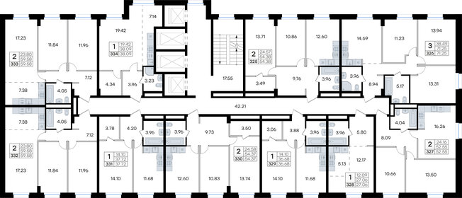 Квартира 37,7 м², 1-комнатная - изображение 2