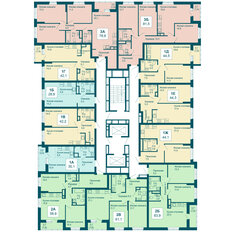 Квартира 44,3 м², 1-комнатная - изображение 2
