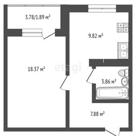 39,8 м², 1-комнатная квартира 3 400 000 ₽ - изображение 1