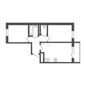 Квартира 59,5 м², 2-комнатная - изображение 1