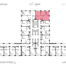 Квартира 57,6 м², 2-комнатная - изображение 2