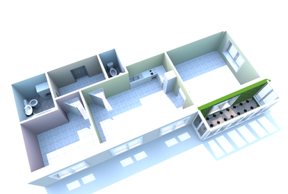 Квартира 52,3 м², 2-комнатная - изображение 1