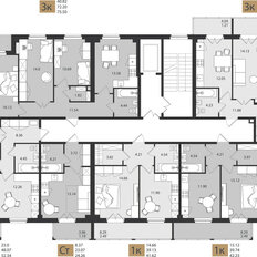 Квартира 42,2 м², 1-комнатная - изображение 2