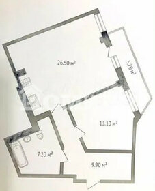 Квартира 56,7 м², 2-комнатная - изображение 1