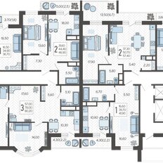 Квартира 62,2 м², 2-комнатная - изображение 2