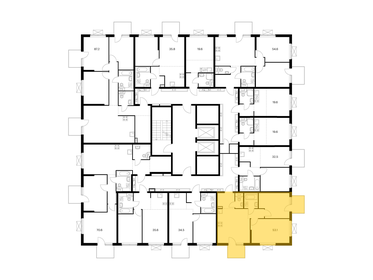 64,5 м², 3-комнатная квартира 8 150 000 ₽ - изображение 69