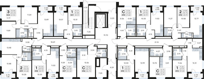 Квартира 30,9 м², 1-комнатная - изображение 2