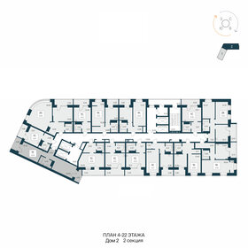 Квартира 49,9 м², 1-комнатная - изображение 2